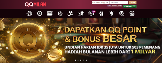 QQMILAN Situs QQ Slot Online Indonesia Terpercaya
